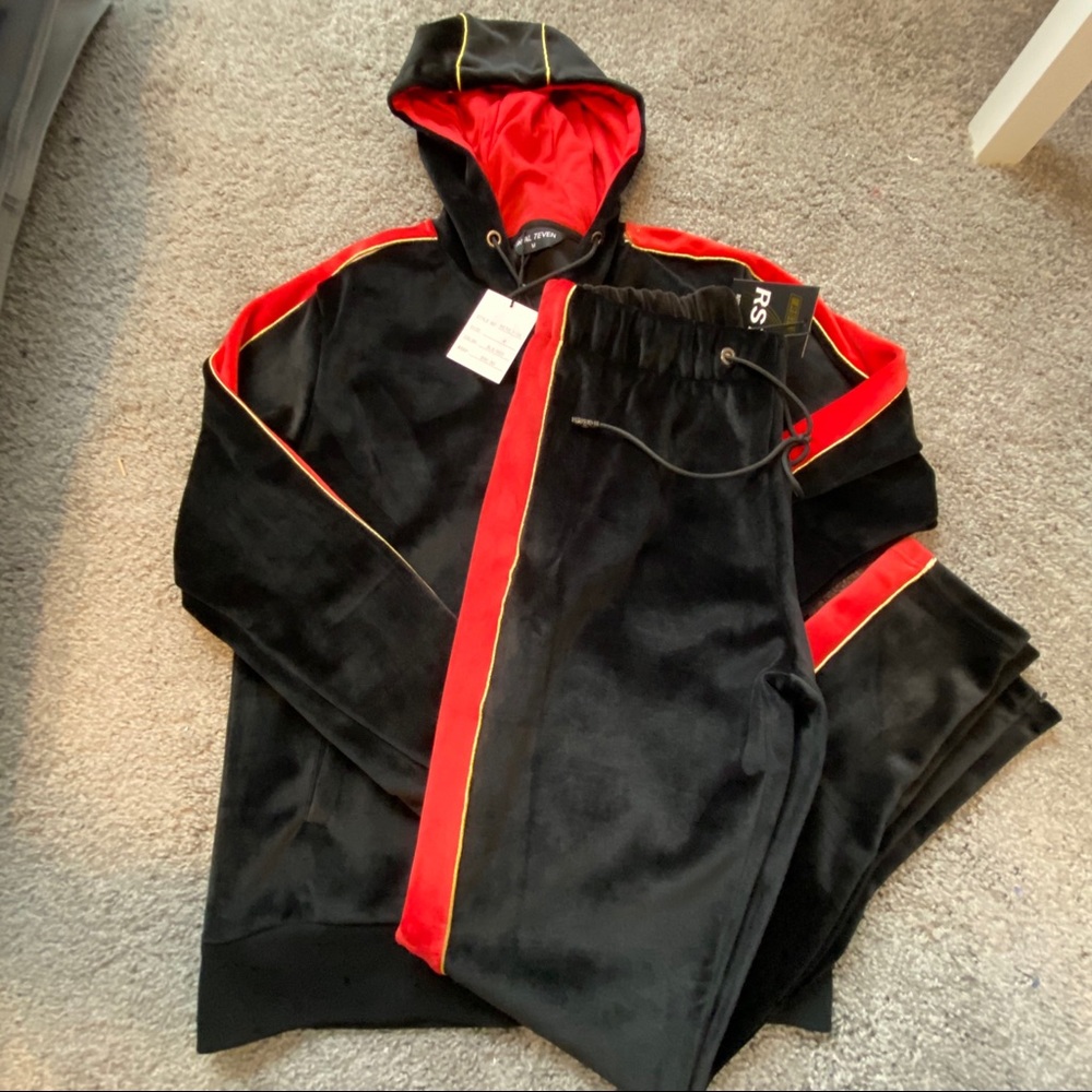 Royal 7 Velour Jogging Suit